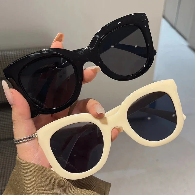 Butterscotch Oversized Sunglasses UV400