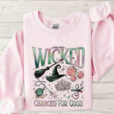 Wicked Changed for Good Sweatshirt Musical Lovers Defy Gravity Sweater Jumper