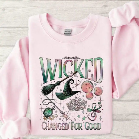Wicked Changed for Good Sweatshirt Musical Lovers Defy Gravity Sweater Jumper