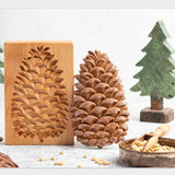 Wooden Cookie Moulds 3D Biscuit Press Stamp Cake Embossing Baking Tool