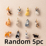 Our Beloved Pets Animal Charm Pendants Stainless Steel PVD 18K Gold Plated For DIY Necklace Bracelet Jewellery Making