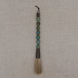 Decorative Pearl and Stone Calligraphy Artist Brushes