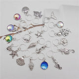 Twenty Mixed Hair Braid Charms Dreadlocks Braid Jewellery