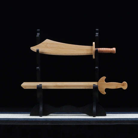 Solid Wooden Sword Children's Imaginative Play Toy LARP