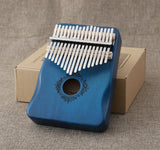Kalimba Thumb Piano 17 Keys Mahogany Wood Musical Instrument