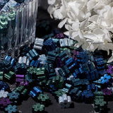 60pcs Cherry Blossom Glitter Sakura Wax Beads for Seal Stamping