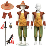 Kids Adventure Hero Raya Warrior Boys Girls Outfits Halloween Cosplay Last Dragon Book Week Children's Costume