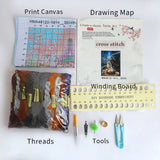 The Good Life Beginner Cross Stitch Kits DIY Crafts
