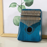 Kalimba Thumb Piano 17 Keys Mahogany Wood Musical Instrument
