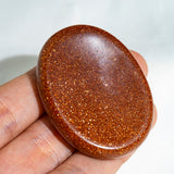 Thumb Pad Worry Stones Crystal Healing Seven Chakra Stones