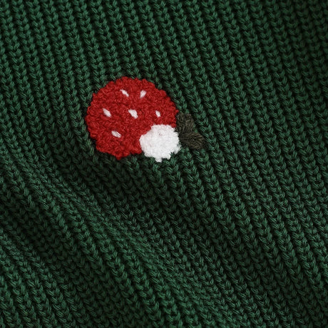 Childrens' Embroidered Mushroom Sweater