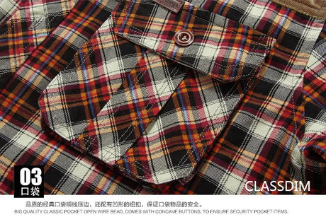 Woodsman Plaid Fleece Shirts Lightweight Jackets