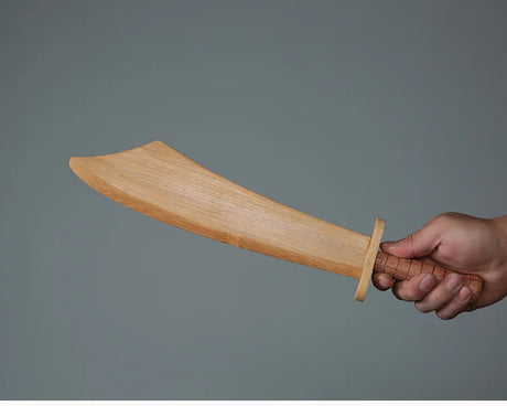 Solid Wooden Sword Children's Imaginative Play Toy LARP