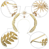 Halo Crown Sun Moon Stars Drop Earrings