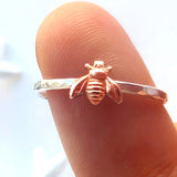 Dainty Bee Ring