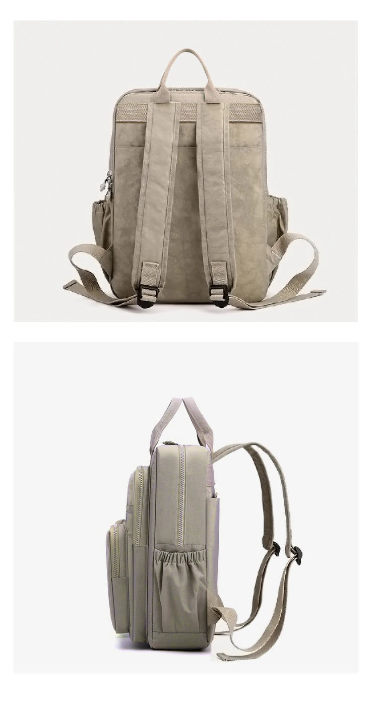 14 Colour Fun Backpacks Waterproof Zipper Multi-pockets Travel School Laptop Bags