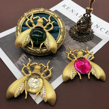 French Court Favour Bee Brooch Pin