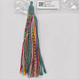 11cm Hand Twisted Cotton Thread Tibetan Style Tassel DIY Bookmark Crafts Jewellery Making Accessories Pendant DIY Car Decoration