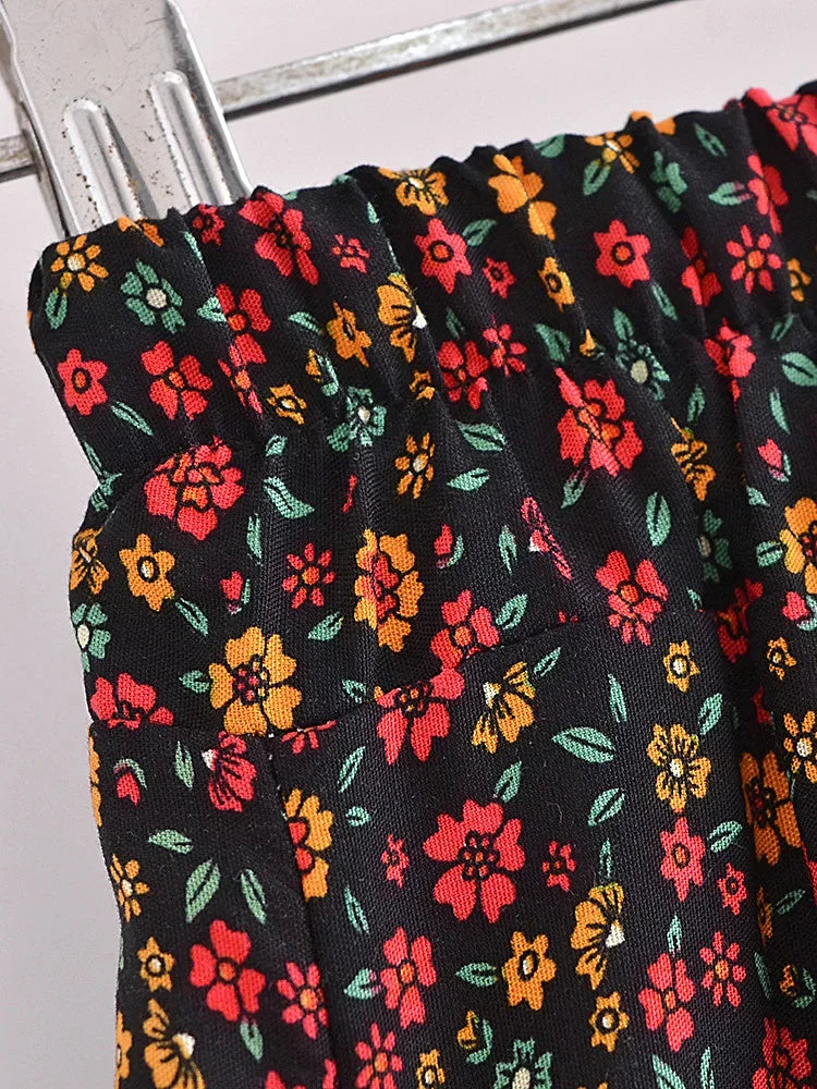 Lizzie's Boho Floral Print Happie Shorts