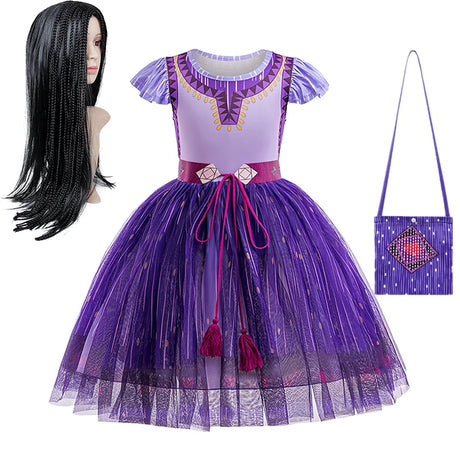 Princess Asha Halloween Dress Ups Costumes