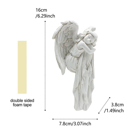 Angel Door Frame Ornament Resin Home Decor