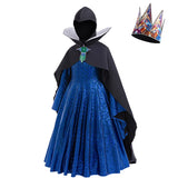 Evil Queen Girls Halloween Cosplay Snow White Costume 2-12Y