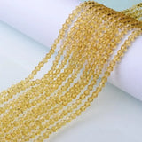 3/4/6mm Rainbow Austria Bicone Crystal Beads AB Colour Faceted Glass Beads for DIY Jewellery Making