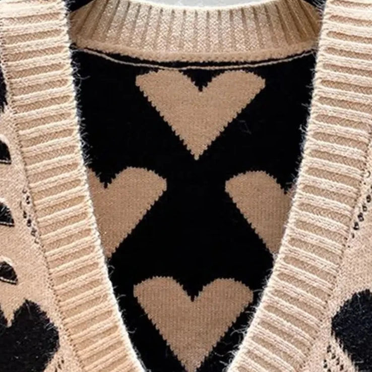 Love Heart Sweater Vest