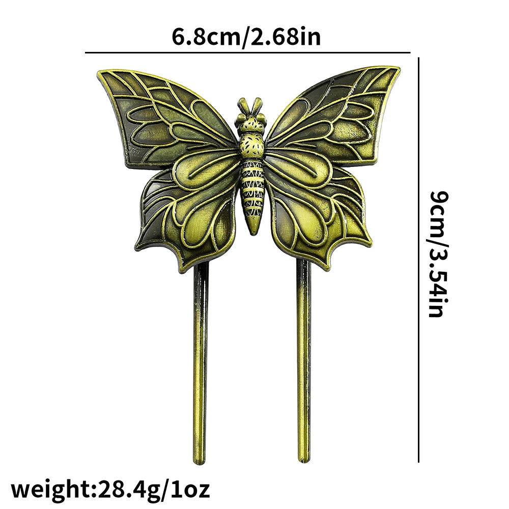 Butterfly Dragonfly Book Clip Bronze Metal Bookmarks