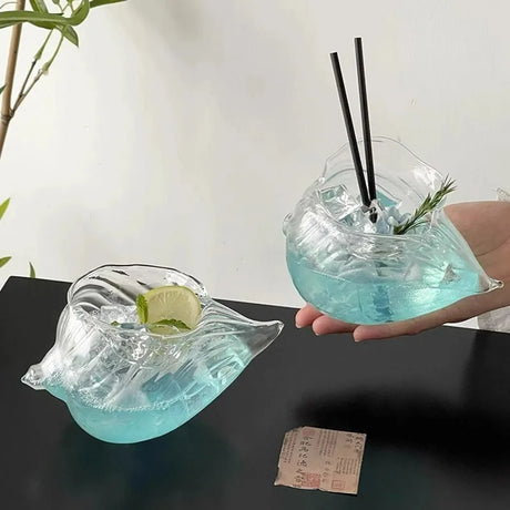 Conch Shell Cocktail Glasses Wine Glass Drinkware