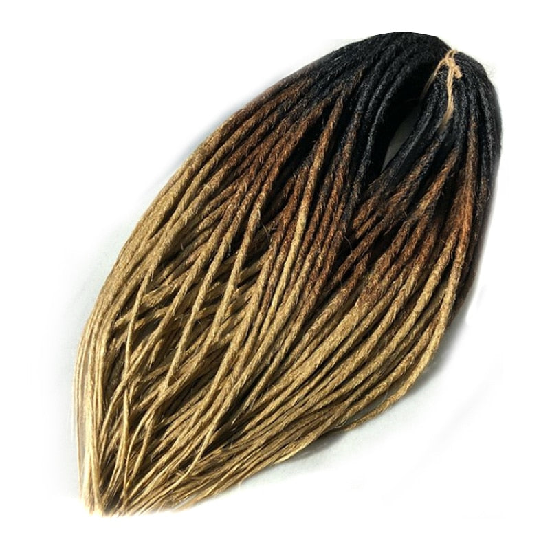 Double Dreadlocks Braids Synthetic Hair Extensions Twist 10 or 20 Strands