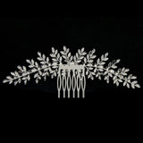 Wedding Hair Accessories Cubic Zircon Bridal Hair Combs Headpieces Hair Jewellery