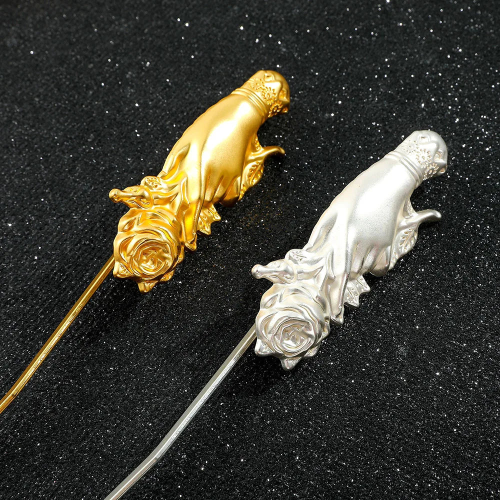Victorian Hand Rose Bookmark