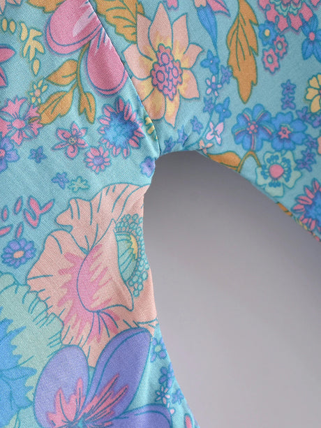 Boho Cover Ups Short Kimono