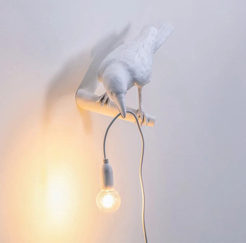 Nevermore Raven Wall Light Fixtures and Lamps