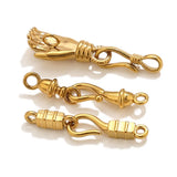5pcs Stainless Steel Clasp Connectors For DIY Jewellery Making Lobster Clasps Hook Bracelet Necklace Findings