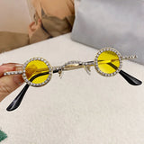 Diamond Dots Round Sunglasses
