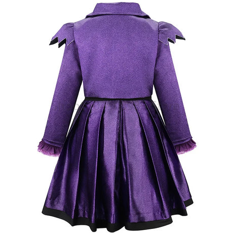 Vampirina "Vee" Hauntley Girls Purple Teen Vampire Halloween Costume Party Cosplay