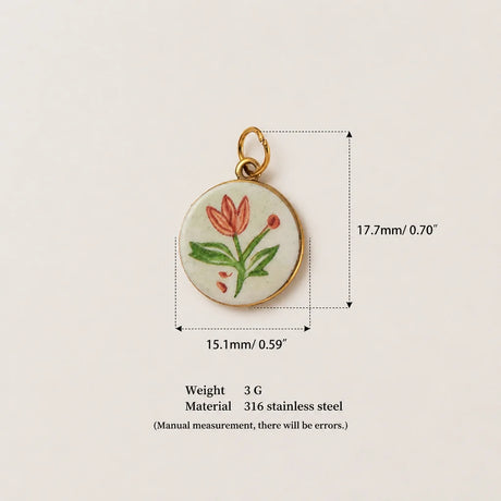 Woodland Cottage Pendant Charms for DIY Jewellery Making
