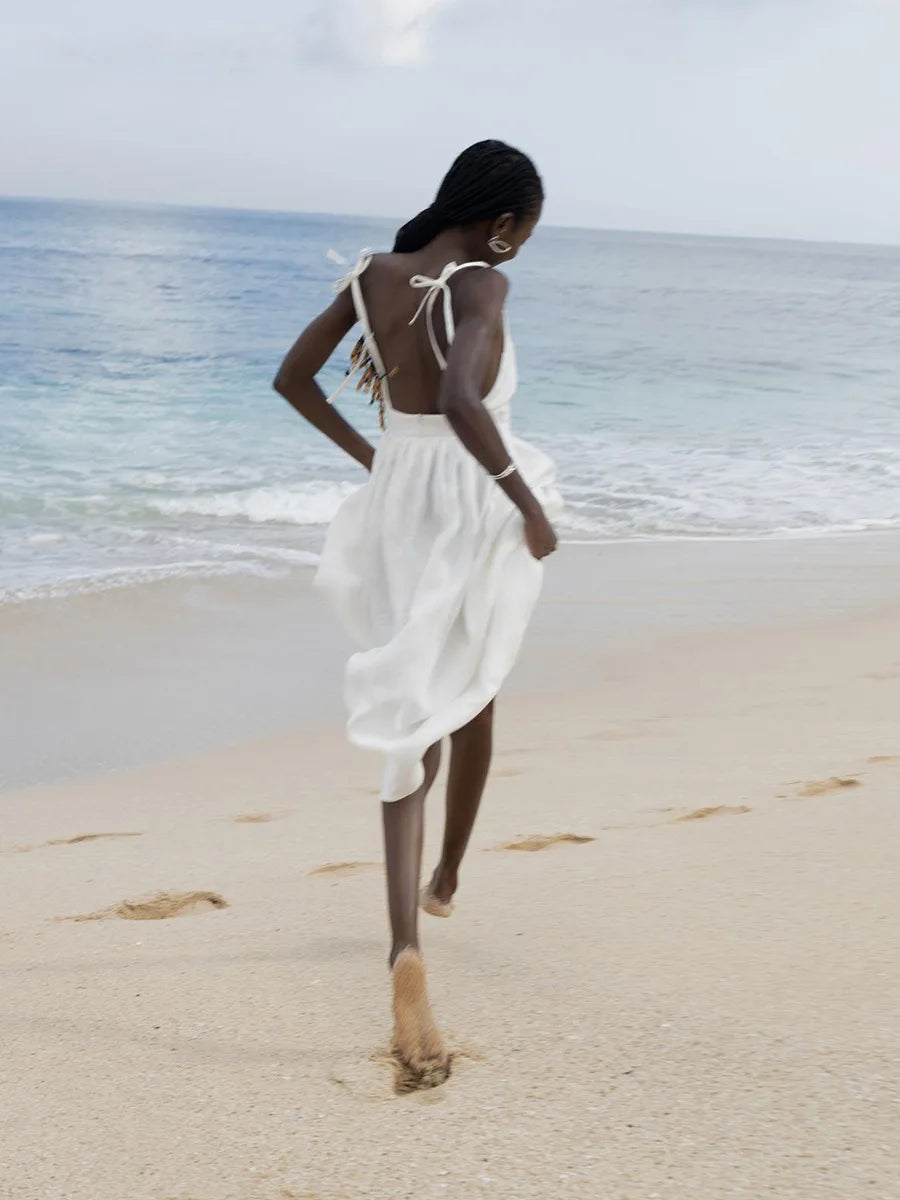 Eden's Cotton Linen Dress