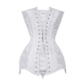 Extra Long Jacquard Corset