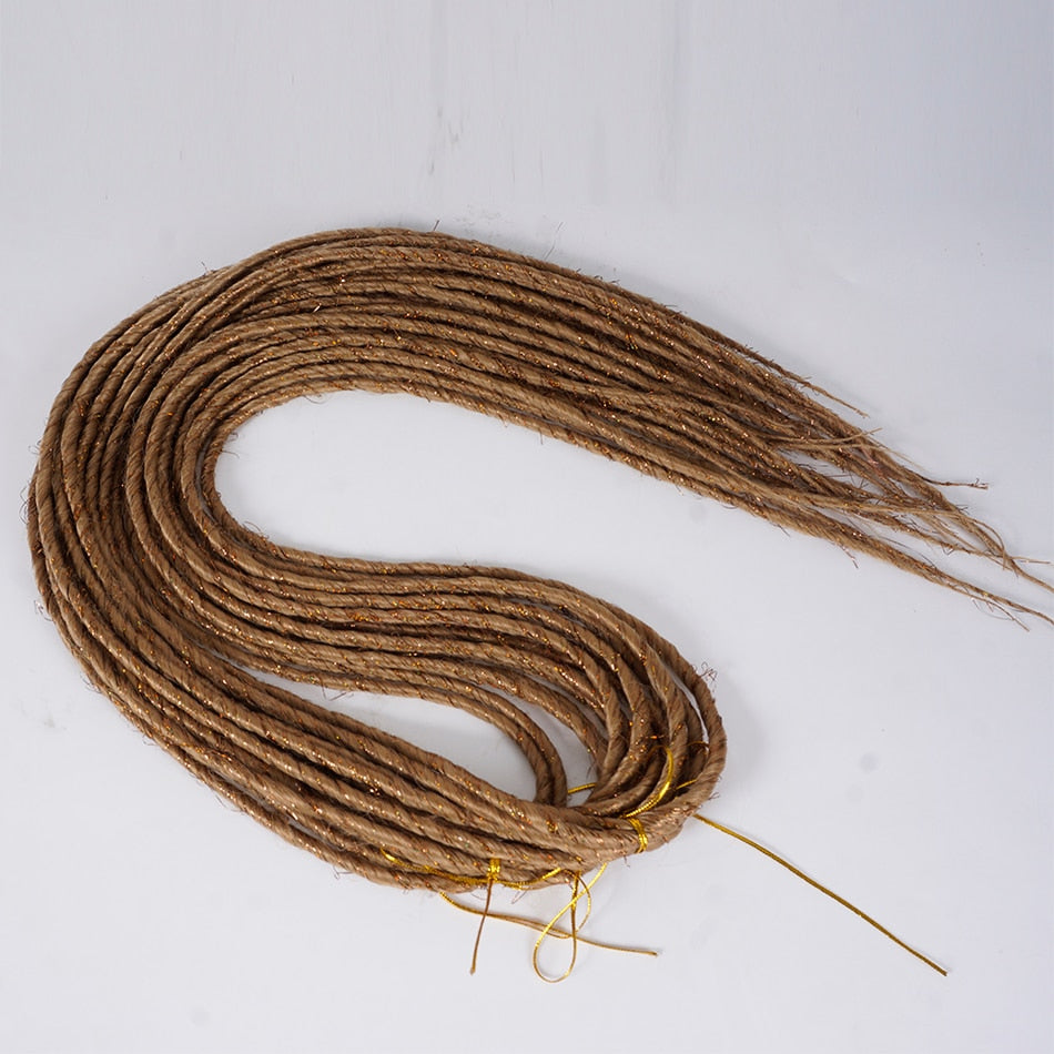 Double Dreadlocks Braids Synthetic Hair Extensions Twist 10 or 20 Strands