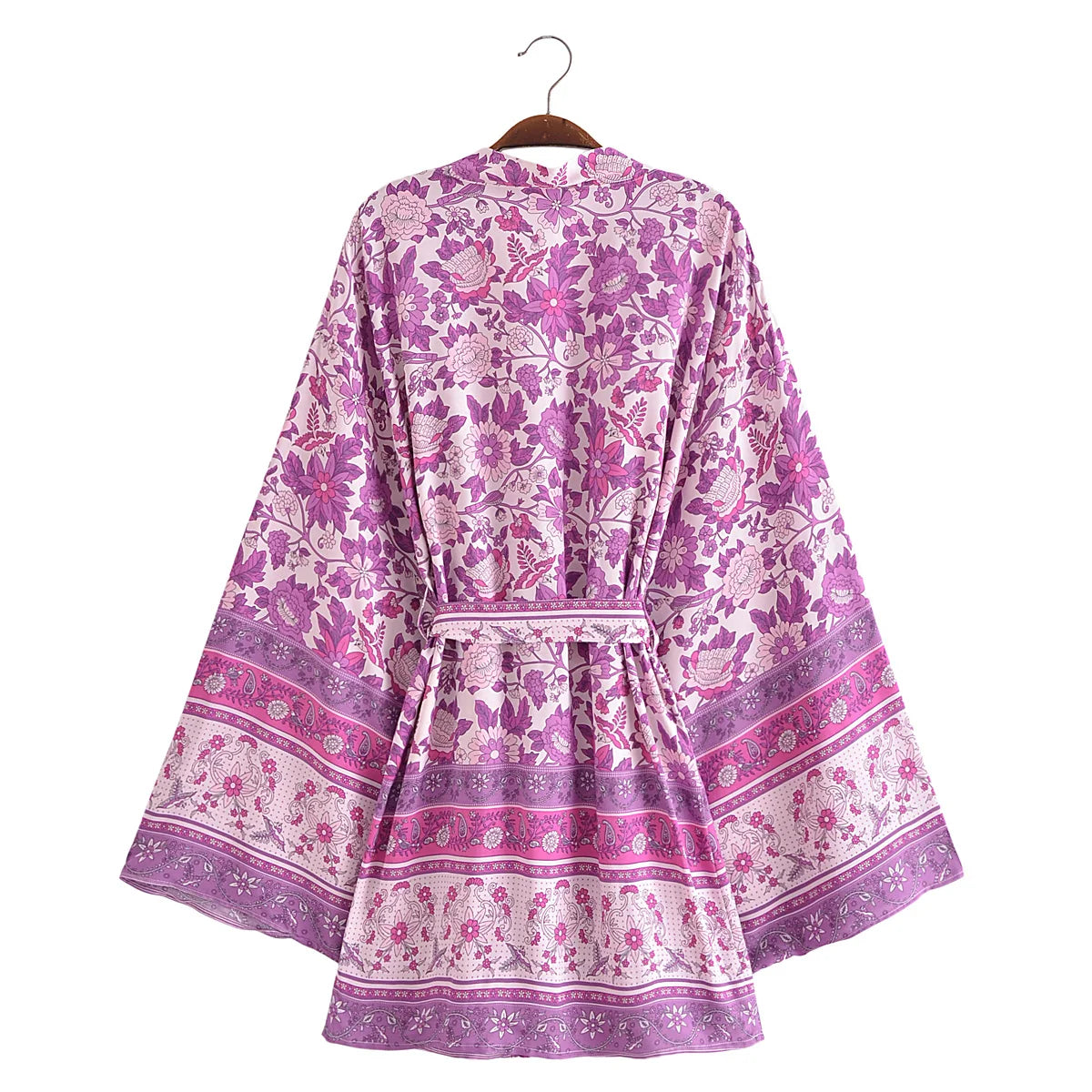 Boho Cover Ups Short Kimono