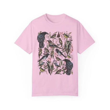 Bird Watcher Cottagecore T-Shirt Tee Naturecore Cotton Tee
