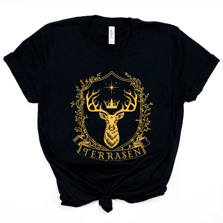 Terrasen T-Shirt Throne of Glass for the Book Lovers