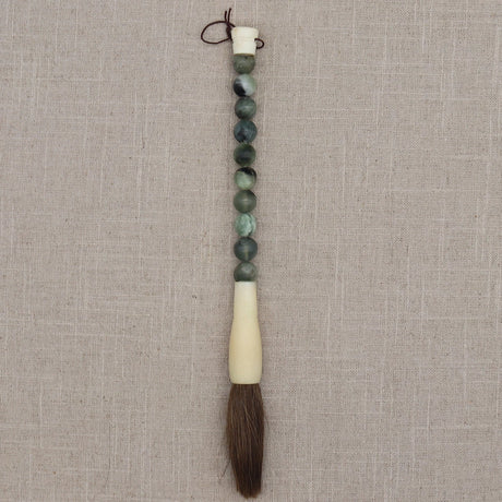 Decorative Pearl and Stone Calligraphy Artist Brushes