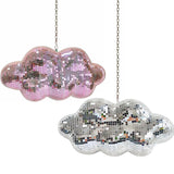Disco Mirror Ball Cloud Ornament 70s Retro Decoration
