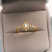 Sweet and Dainty Colourful Zircon Rings Gift Idea