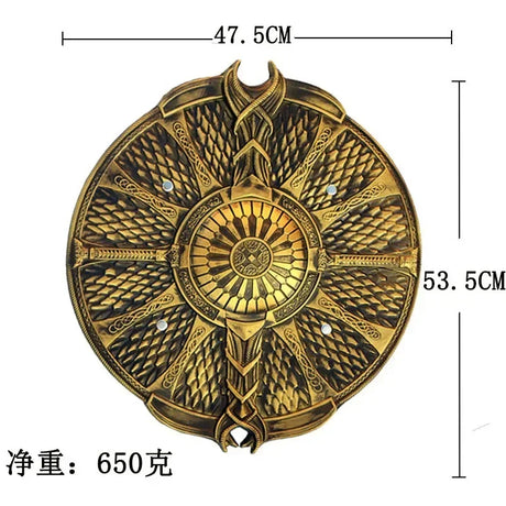God of War Game Rubber Cosplay Props Guardian Shield Axes Blades Katana Sword