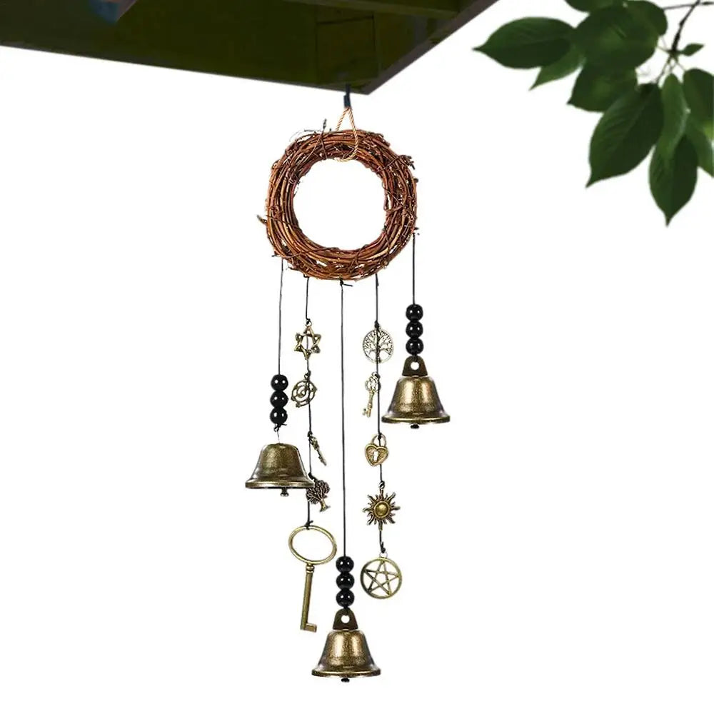 Witches Bells Wind Chimes Handmade Door Decor
